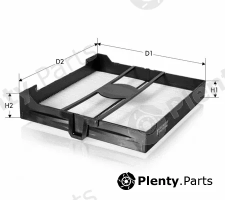 Tecneco Filters CK224 — Filter, cabin air
