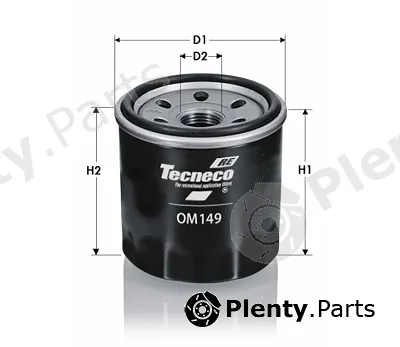 Tecneco Filters OM149 — Oil Filter