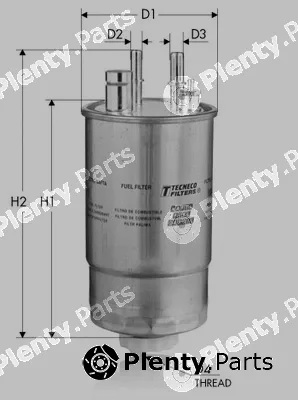 Tecneco Filters GS24/03 — Fuel Filter