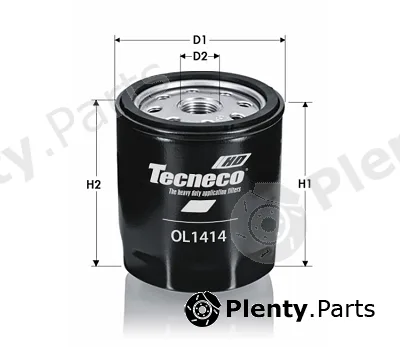 Tecneco Filters OL1414 — Oil Filter