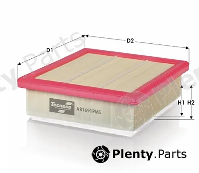 Tecneco Filters AR1691PMS — Air Filter