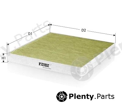Tecneco Filters CKA1919 — Filter, cabin air