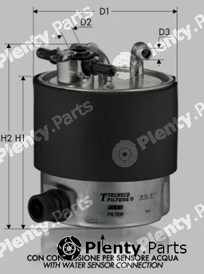 Tecneco Filters GS10535/1 — Fuel Filter