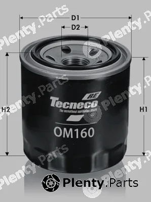 Tecneco Filters OM160 — Oil Filter