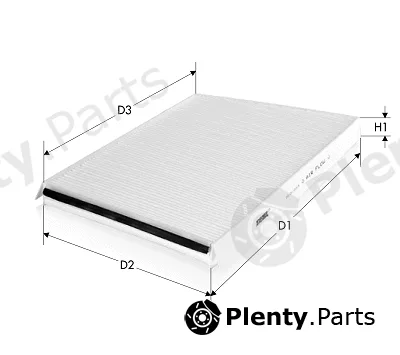 Tecneco Filters CK1266 — Filter, cabin air