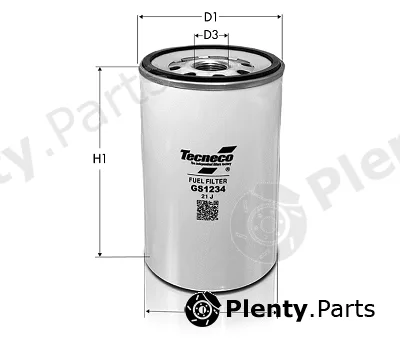 Tecneco Filters GS1234 — Fuel Filter