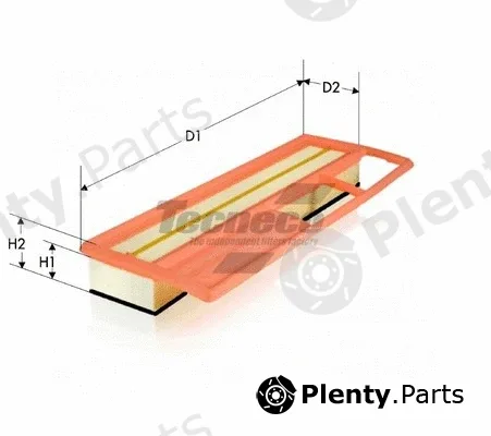 Tecneco Filters AR9628PMS — Air Filter