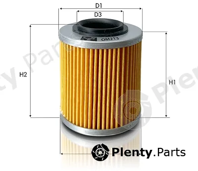 Tecneco Filters OM213 — Oil Filter