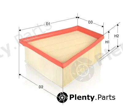 Tecneco Filters AR10654PMS — Air Filter