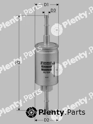 Tecneco Filters IN9292 — Fuel Filter