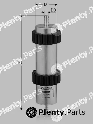 Tecneco Filters GS6008 — Fuel Filter