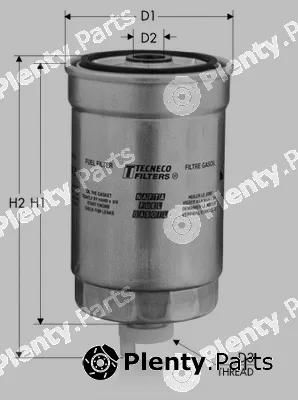 Tecneco Filters GS8030 — Fuel Filter
