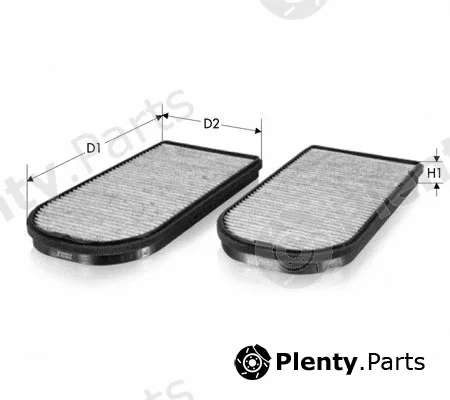 Tecneco Filters CK9322C-2 — Filter, cabin air