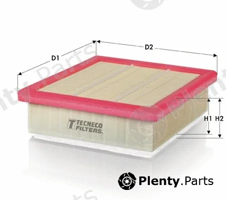 Tecneco Filters AR21002PMS — Air Filter