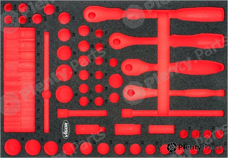 Vigor V6822-L — Foam Insert, assortment box