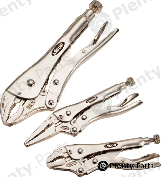 Vigor V1808 — Locking Pliers Set