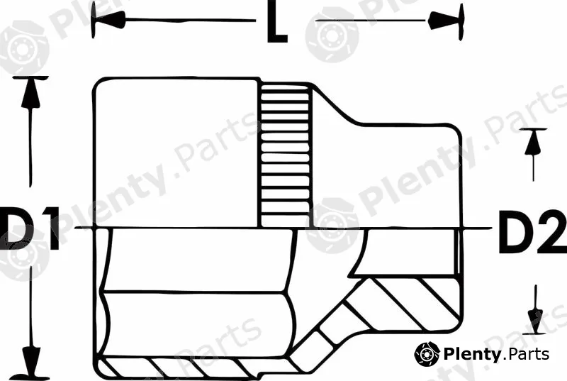Vigor V2119N — Spark Plug Spanner