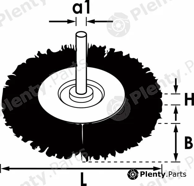 Vigor V6803-75 — Sanding Brush