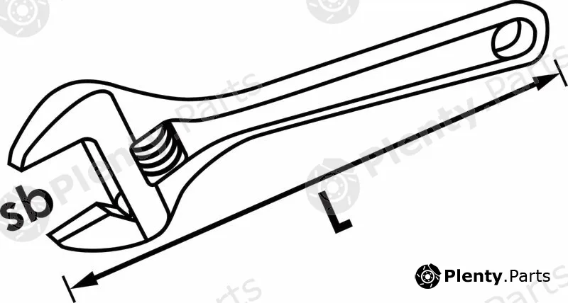 Vigor V6049 — Adjustable Spanner