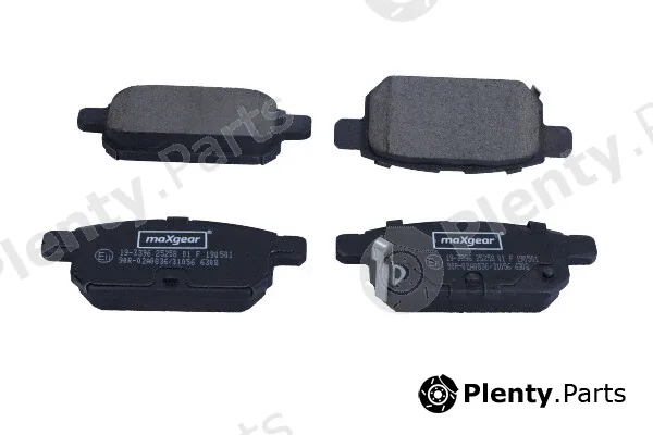 Maxgear 19-3396 — Brake Pad Set, disc brake