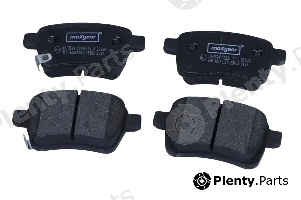 Maxgear 19-3664 — Brake Pad Set, disc brake