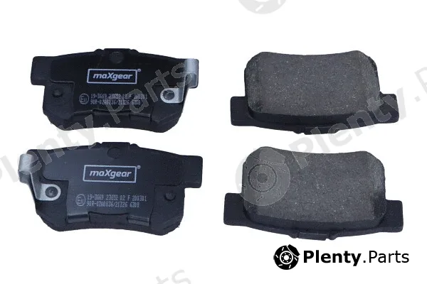 Maxgear 19-3669 — Brake Pad Set, disc brake