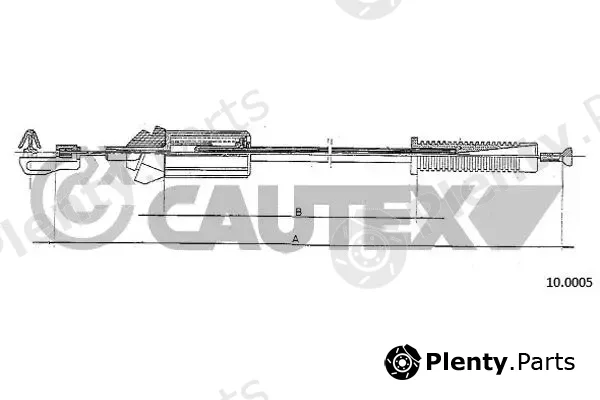 Cautex 766205 — Accelerator Cable