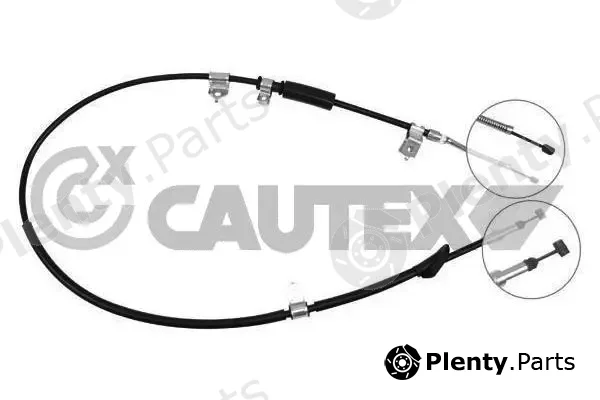 Cautex 238013 — Cable Pull, parking brake