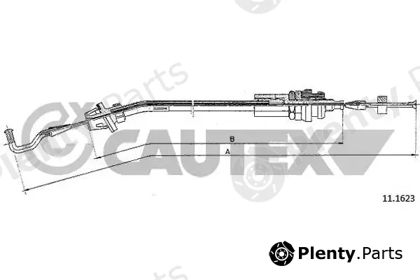 Cautex 766085 — Accelerator Cable