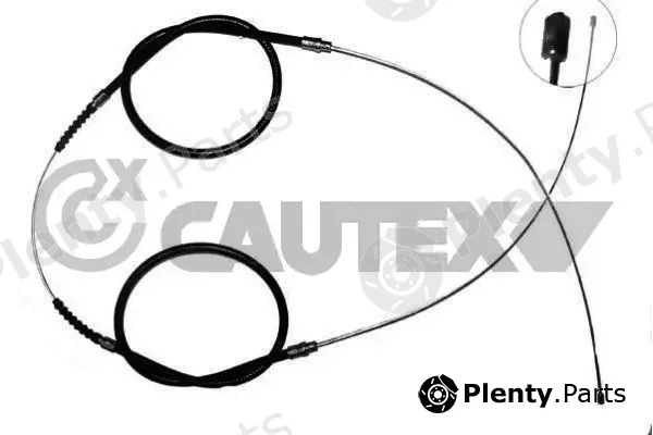 Cautex 018185 — Cable Pull, parking brake
