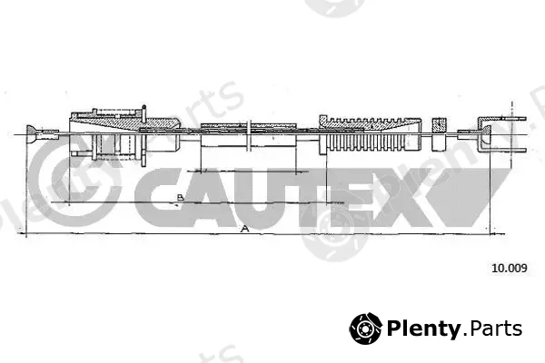 Cautex 766188 — Accelerator Cable
