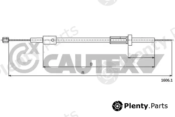 Cautex 013289 — Bonnet Cable