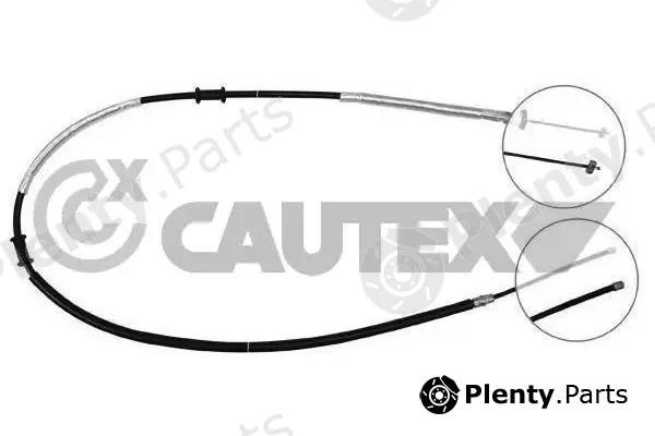 Cautex 019038 — Cable Pull, parking brake