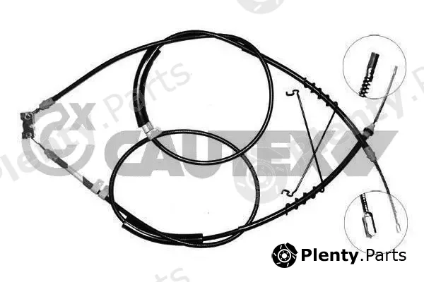 Cautex 088063 — Cable Pull, parking brake