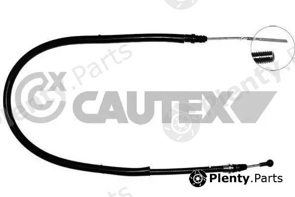 Cautex 019066 — Cable Pull, parking brake