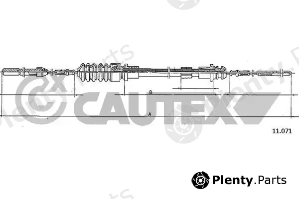Cautex 763096 — Accelerator Cable