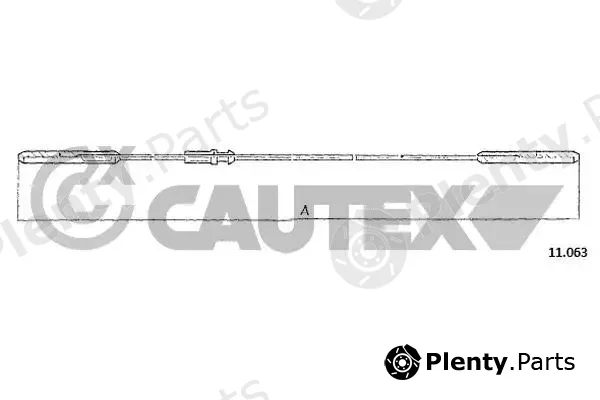 Cautex 468158 — Accelerator Cable