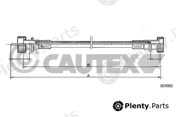 Cautex 766402 — Speedometer Cable