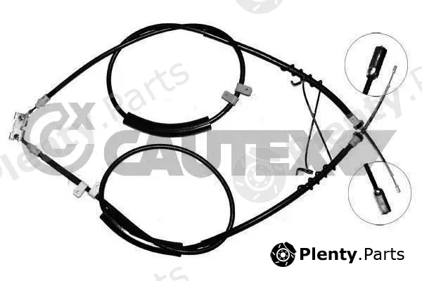 Cautex 765715 — Cable Pull, parking brake