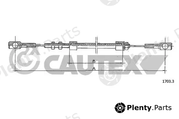Cautex 761131 — Accelerator Cable