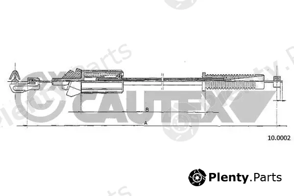 Cautex 035781 — Accelerator Cable