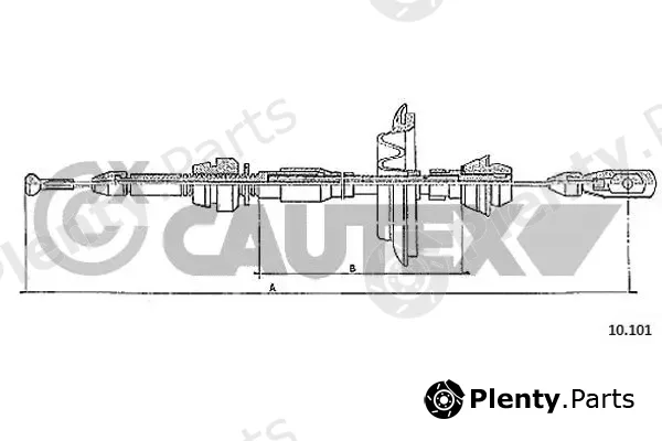 Cautex 465718 — Accelerator Cable