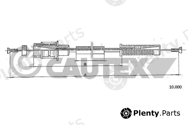 Cautex 766199 — Accelerator Cable