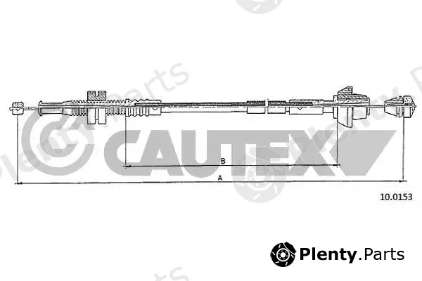 Cautex 761484 — Accelerator Cable