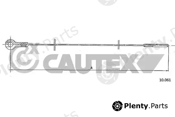 Cautex 763064 — Accelerator Cable