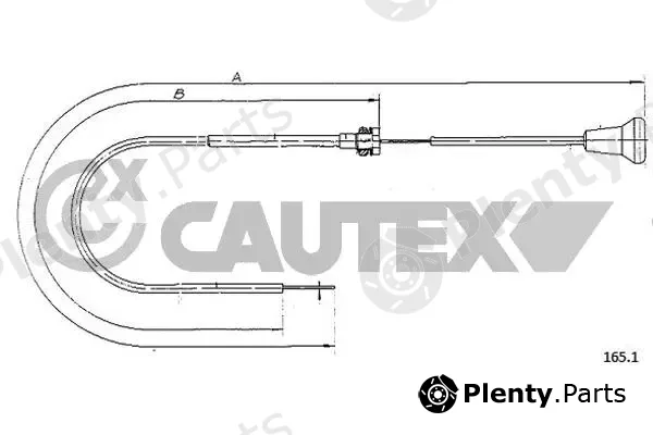 Cautex 761214 — Cable, starter