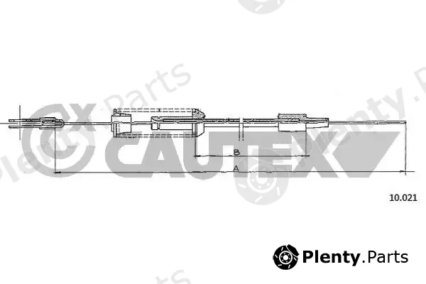 Cautex 762472 — Accelerator Cable