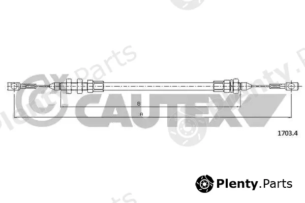 Cautex 761176 — Accelerator Cable