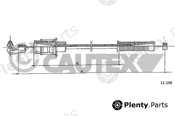 Cautex 035569 — Accelerator Cable