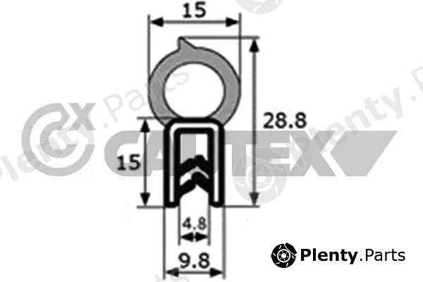 Cautex 011002 — Door Seal